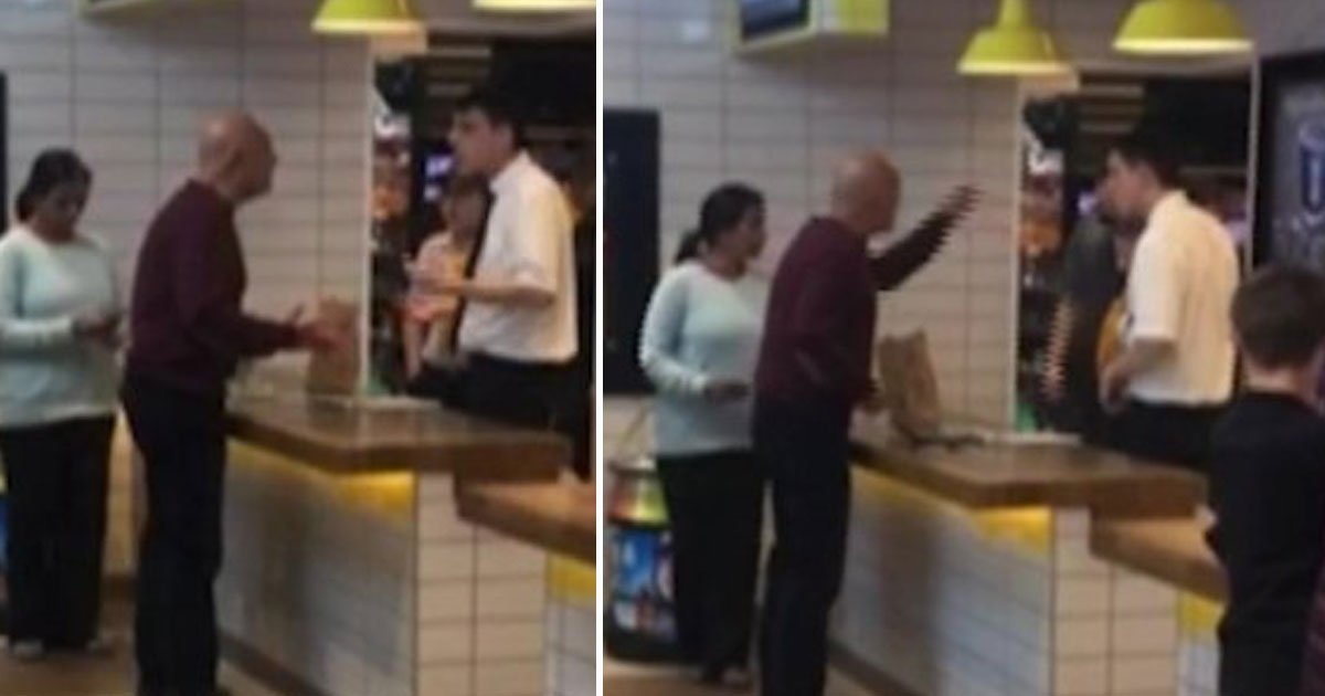 man yelled mcdonalds.jpg?resize=1200,630 - Furious Man Yelled At McDonald’s Staff After They Gave Him The Wrong Order Twice
