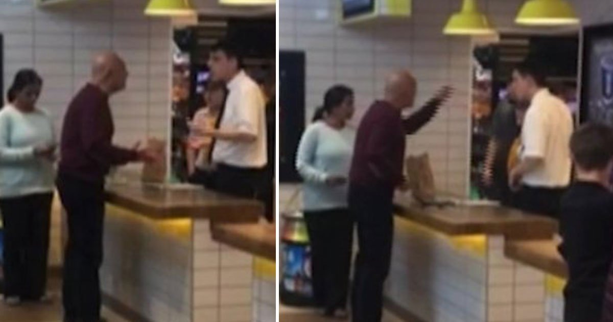 man yelled mcdonalds.jpg?resize=412,275 - Furious Man Yelled At McDonald’s Staff After They Gave Him The Wrong Order Twice