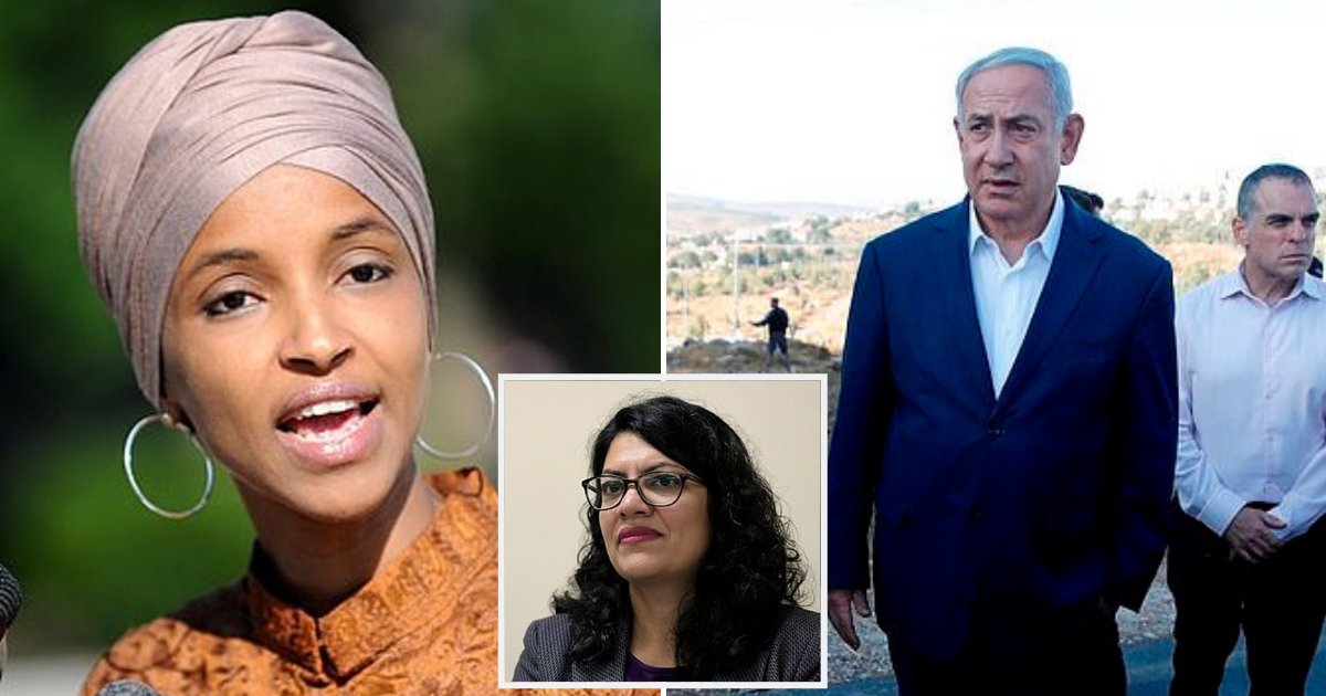 omar2.png?resize=412,232 - Ilhan Omar Slams Benjamin Netanyahu For Banning Her And Rashida Tlaib From Visiting Israel