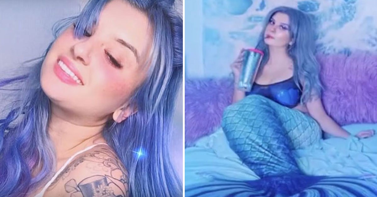 real life mermaid.jpg?resize=412,275 - Woman - Who Believes She Is A Mermaid - Swims In A Mermaid Tail