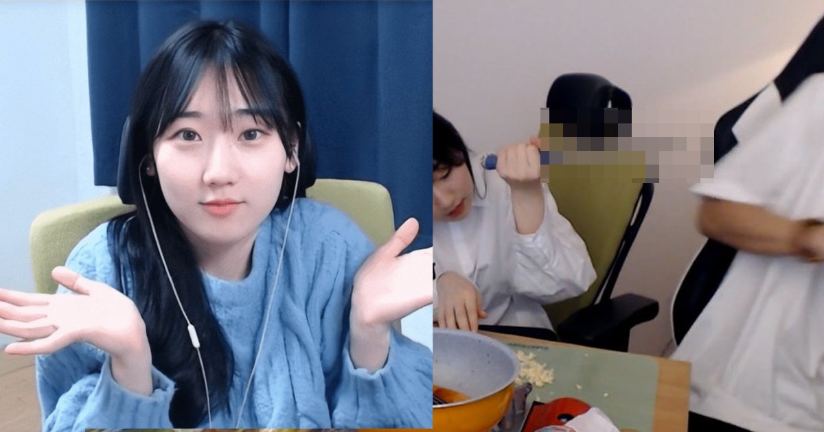 streamer.jpg?resize=1200,630 - '쿡방 중 저세상 갈뻔' ... 사람 얼굴에 식칼 휘두른 스트리머 논란