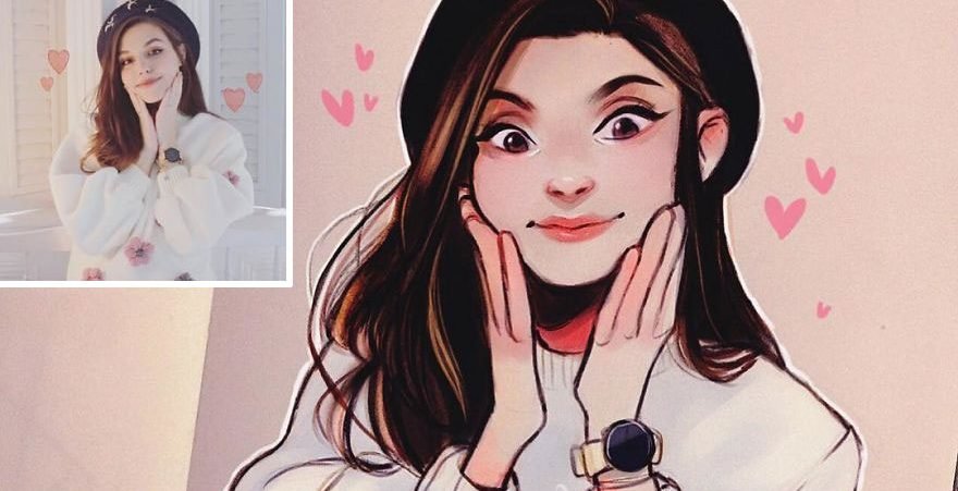 the dutch artist transforms girls into adorable cartoons and her work conquers millions of followers 5c8b7b85dfcfb  880 e1566487498634.jpg?resize=412,275 - 30 Cartoon Illustrations By Talented Dutch Artist Laura Brouwers