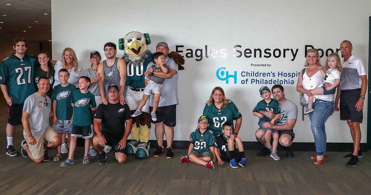 the philadelphia eagles build sensory room for fans with autism.jpg?resize=412,275 - The Philadelphia Eagles Built A Sensory Room For Fans With Autism