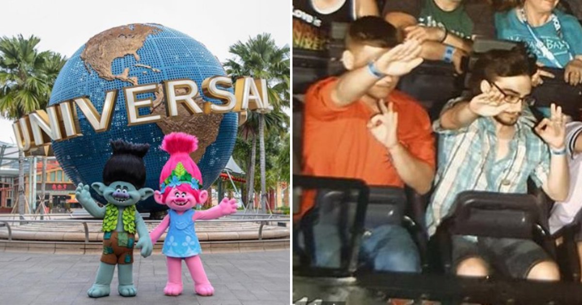 universal5.png?resize=412,232 - Universal Studios Banned Four Tourists After They Were Photographed Performing The Nazi Salute On Roller Coaster