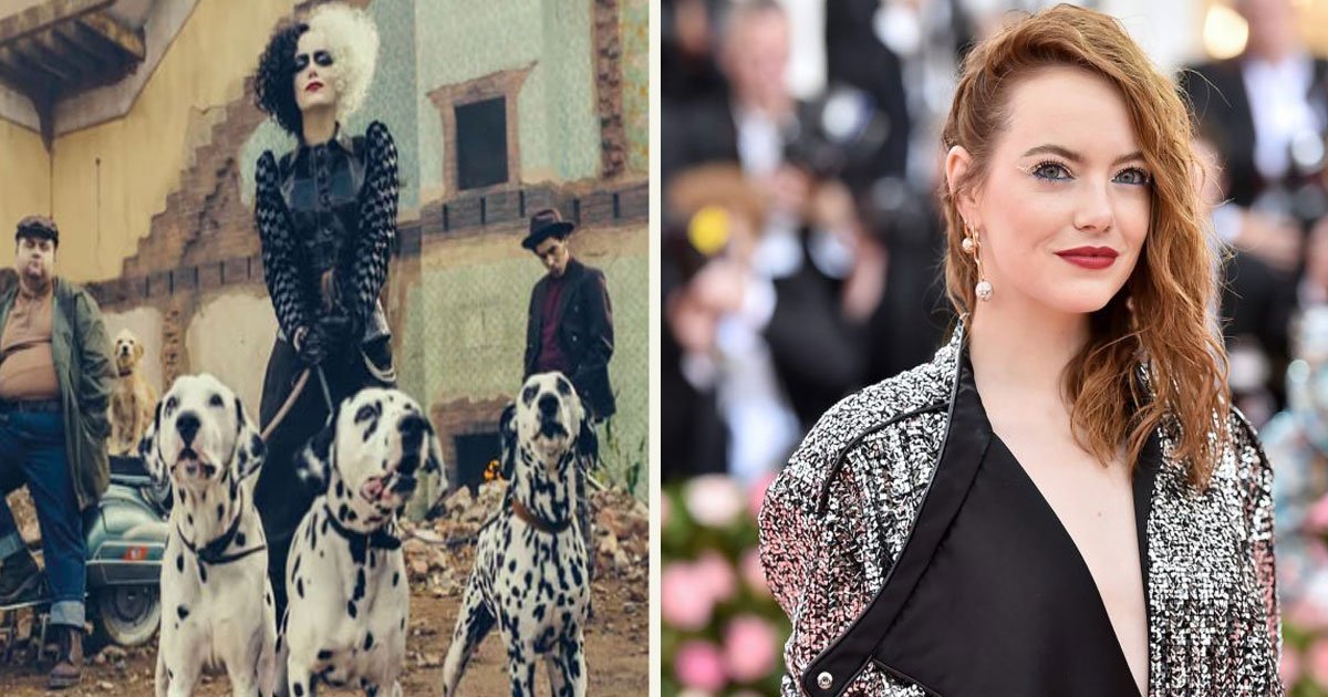 untitled 1 110.jpg?resize=1200,630 - Emma Stone devient 'punk rock' pour le film Cruella de Disney