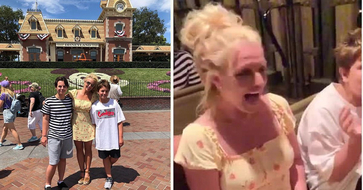 untitled 1 23.jpg?resize=1200,630 - Britney Spears Spent A Magical Day At Disneyland With Her Sons