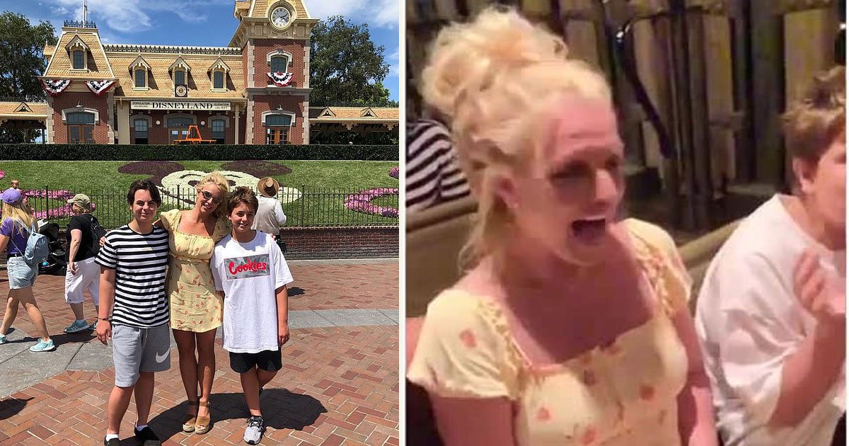 untitled 1 23.jpg?resize=412,275 - Britney Spears Spent A Magical Day At Disneyland With Her Sons