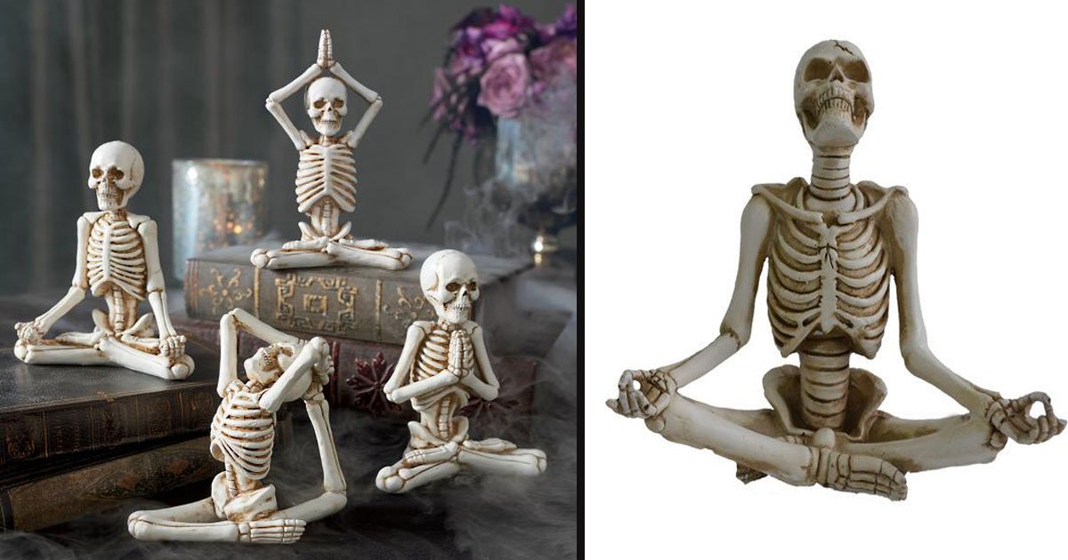 untitled 1 42.jpg?resize=412,232 - These 'Yoga Skeleton' Figurines Will Make Your Upcoming Halloween Even 'Scarier'