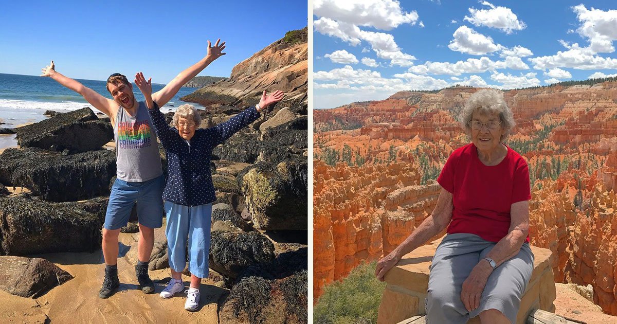 untitled 1 71.jpg?resize=1200,630 - Un homme a décidé de visiter les 61 parcs nationaux des États-Unis avec sa grand-mère