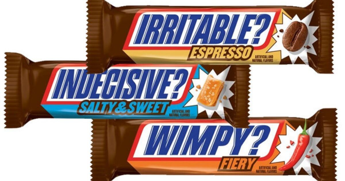 New Flavors of Snickers Are Out in the Market.