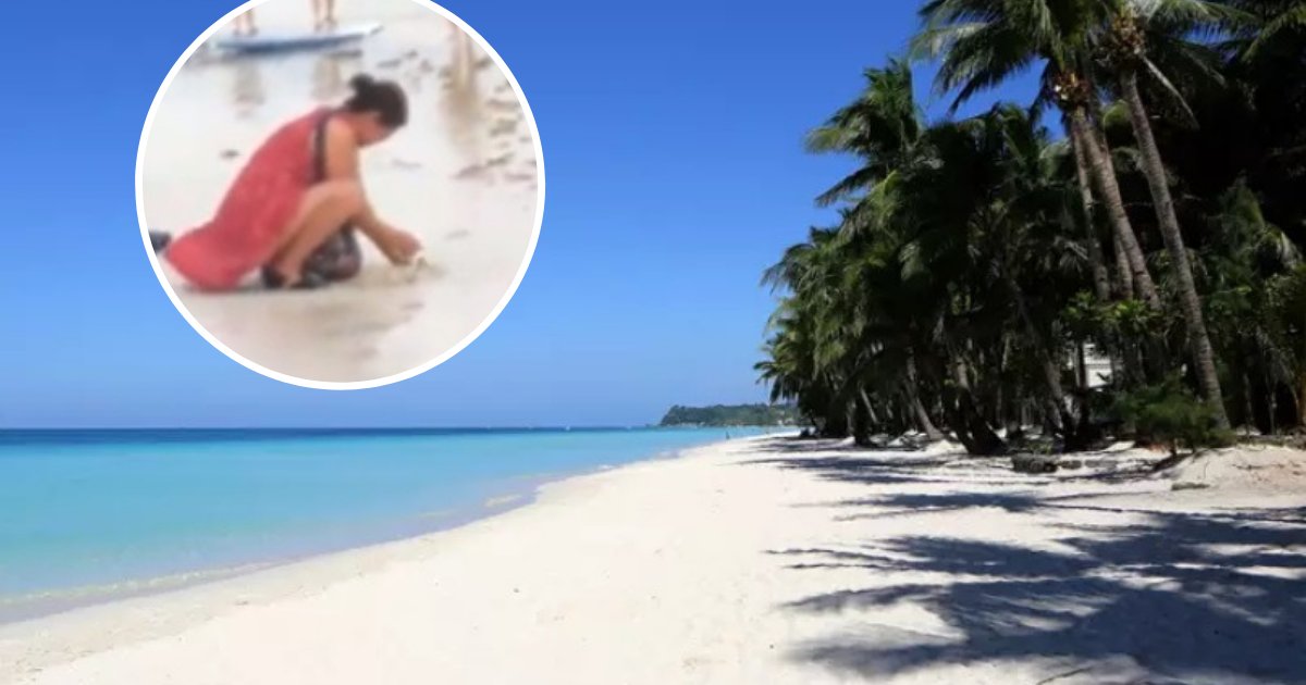 untitled design 49.png?resize=1200,630 - Une plage célèbre fermée après qu'une touriste enterre la couche usée de sa fille dans le sable