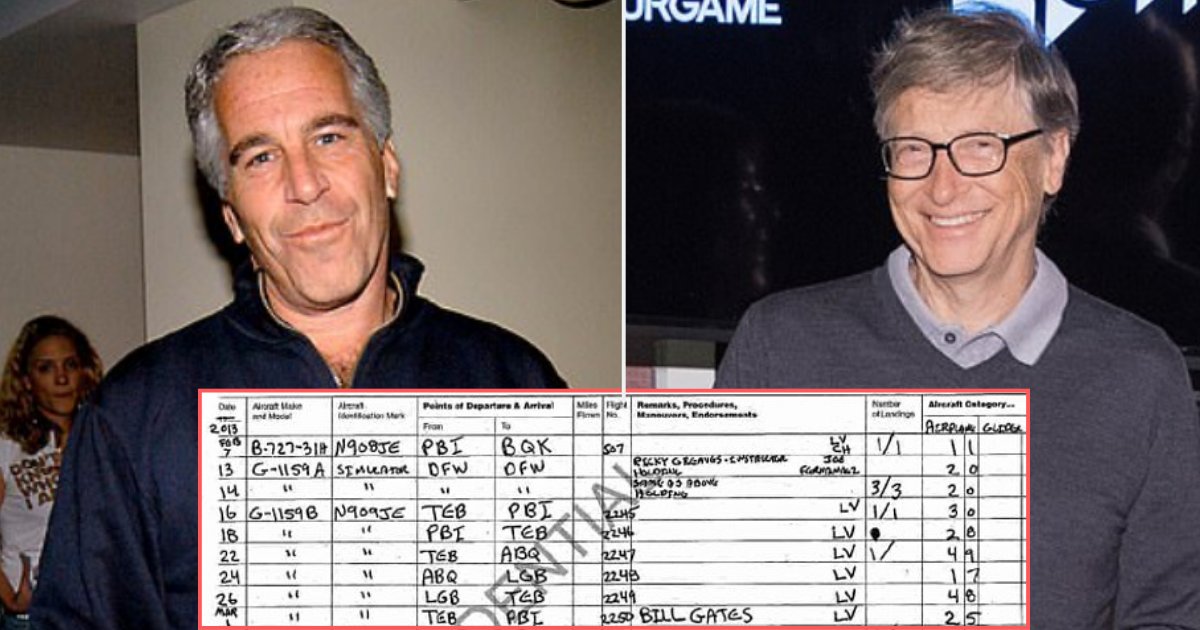 y 2 3.png?resize=1200,630 - Bill Gates Was With Jeffrey Epstein Back In 2013 On the Lolita Express