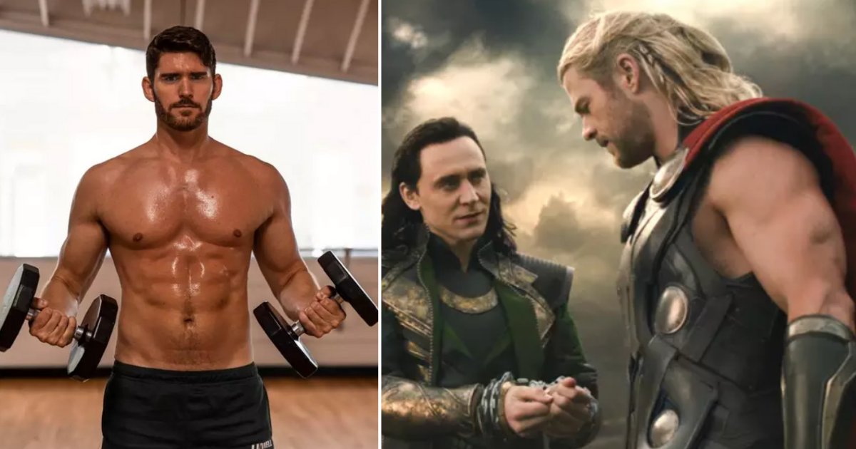 y1 11.png?resize=412,275 - Man Who Took On Thor’s Workout Challenge Finally Met His Inspiration, Chris Hemsworth At the Gym