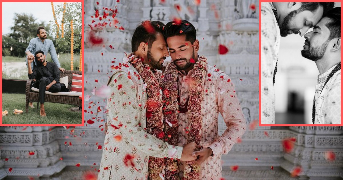 y3.png?resize=412,232 - Malgré les tabous, ils font un mariage homosexuel magnifique dans un temple hindous