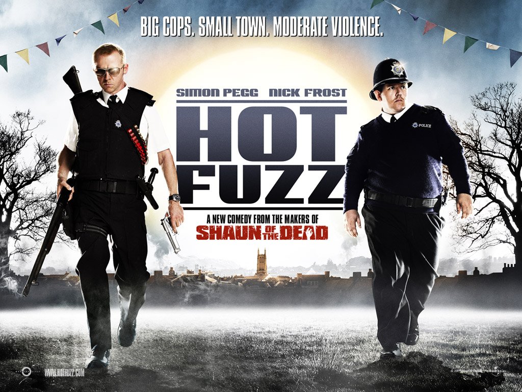 Resultado de imagen de Hot Fuzz: superpolicÃ­as pelÃ­culaÂ 