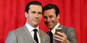 Jon Hamm en el Museo de Cera