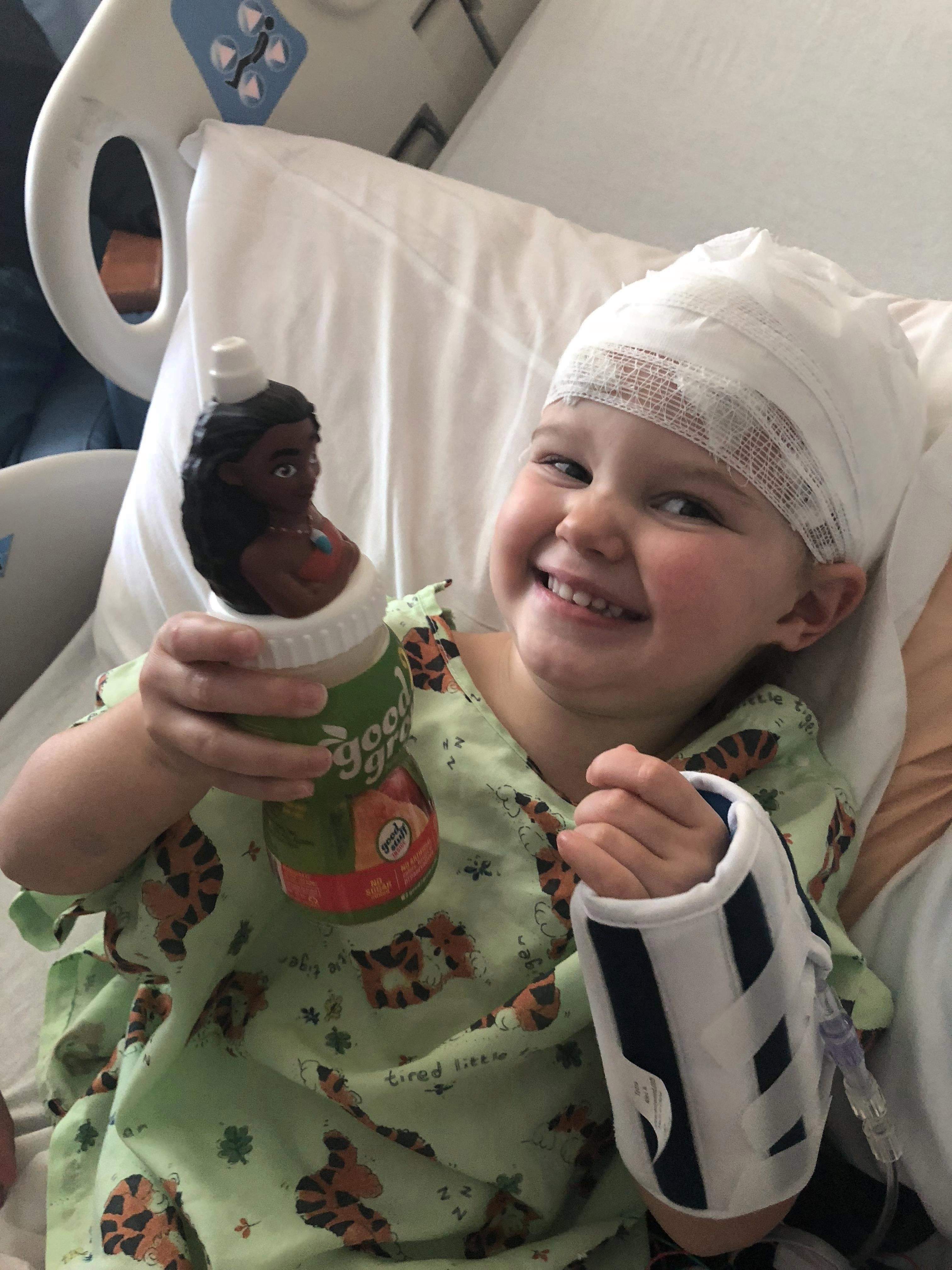  Grace was diagnosed with autoimmune encephalitis, a deadly condition where the immune system attacks the brain and makes it swell