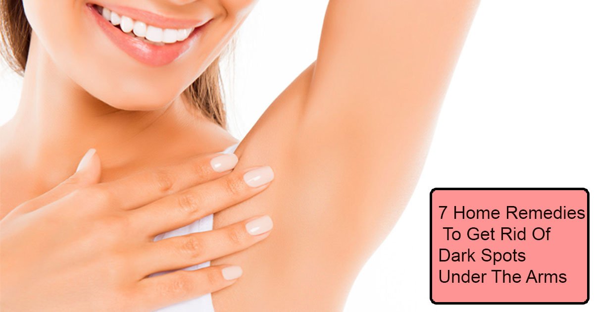 7 homemade remedies to get rid of dark spots under the arms.jpg?resize=412,275 - Home Remedies To Get Rid Of Dark Spots On Your Underarms