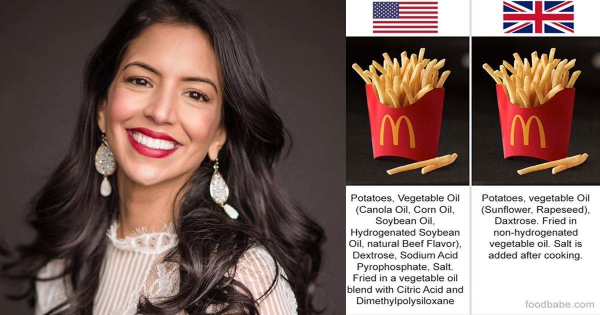 a food industry critic listed ingredients of us and uk products to show the difference.jpg?resize=412,275 - Food Industry Critic Listed The Ingredients Of US And UK Products To Show The Difference