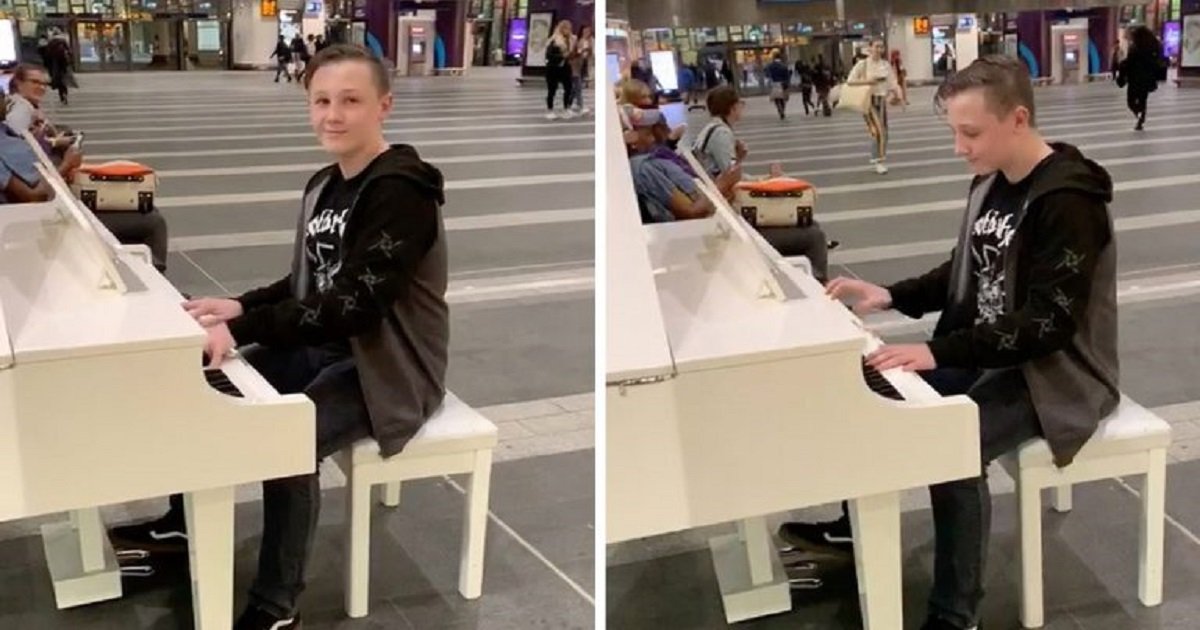 a3 7.jpg?resize=412,275 - Incredible Moment When A Boy With Autism Started Playing "Bohemian Rhapsody" On The Piano