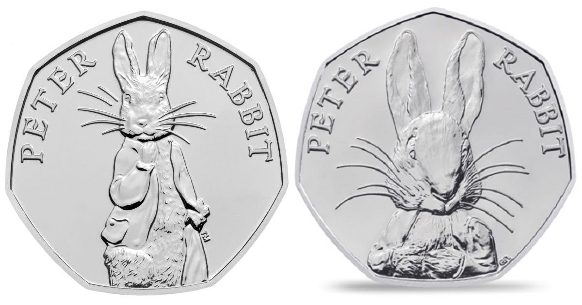 britains rarest peter rabbit 50p coin has been released into circulation.jpg?resize=1200,630 - 'Rarest' Peter Rabbit 50p Coin Has Been Released Into Circulation In Britain