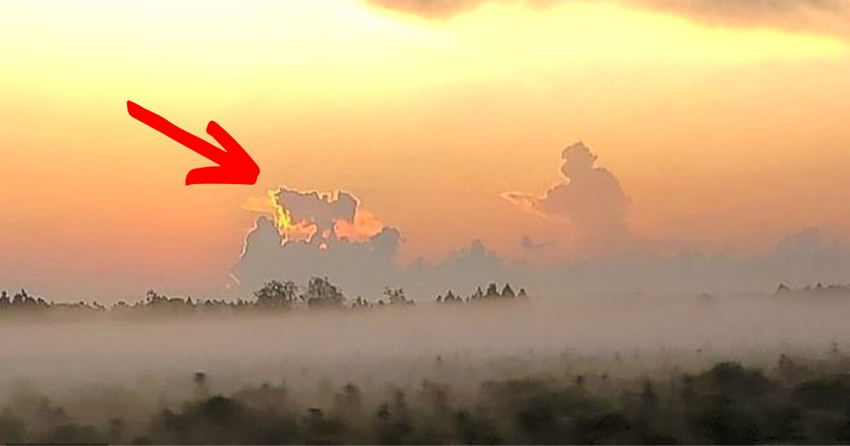 cloud1.png?resize=1200,630 - Photo Taken By Teacher Appears To Show Clouds In Firefighter Shape Running Towards An Angel
