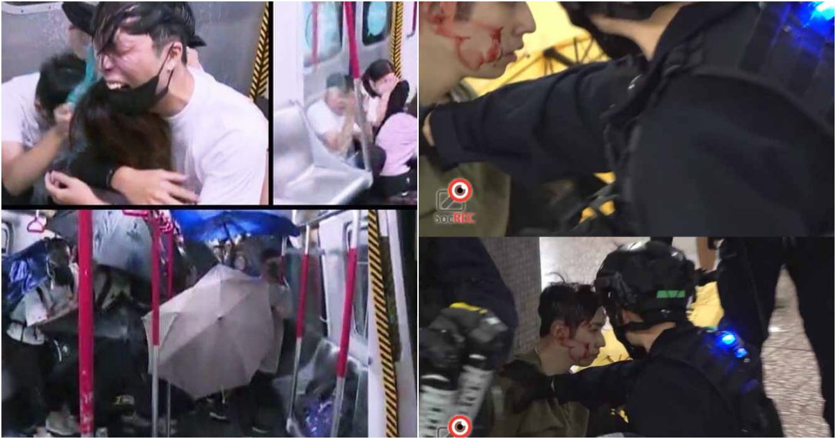 collage 15.png?resize=1200,630 - '아귀도' 가 따로없는 '홍콩' 지하철 최신 근황.jpg(feat.경찰) (사진주의)