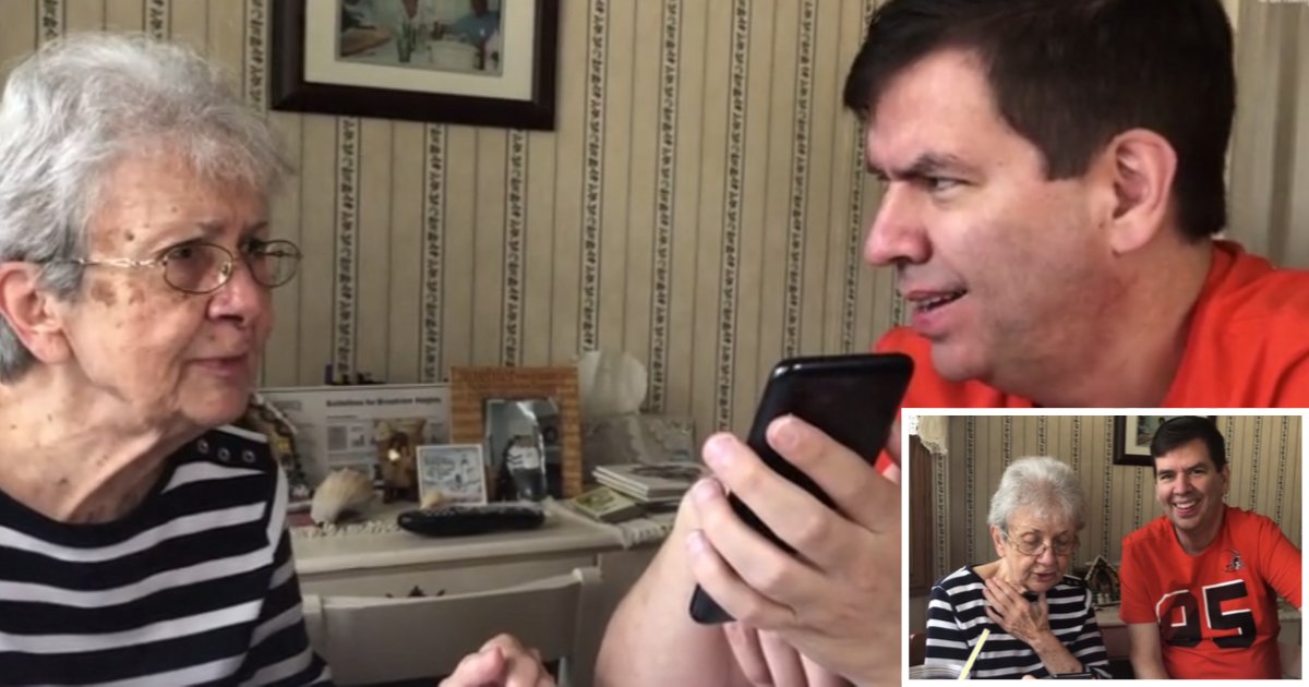 d2 15.png?resize=1200,630 - Grandmother Gets Happy Upon Receiving Her First Smartphone