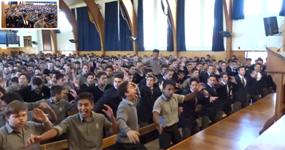 d3 8.png?resize=412,275 - Les élèves font un "haka" dans un superbe hommage pour le conseiller d'orientation du lycée