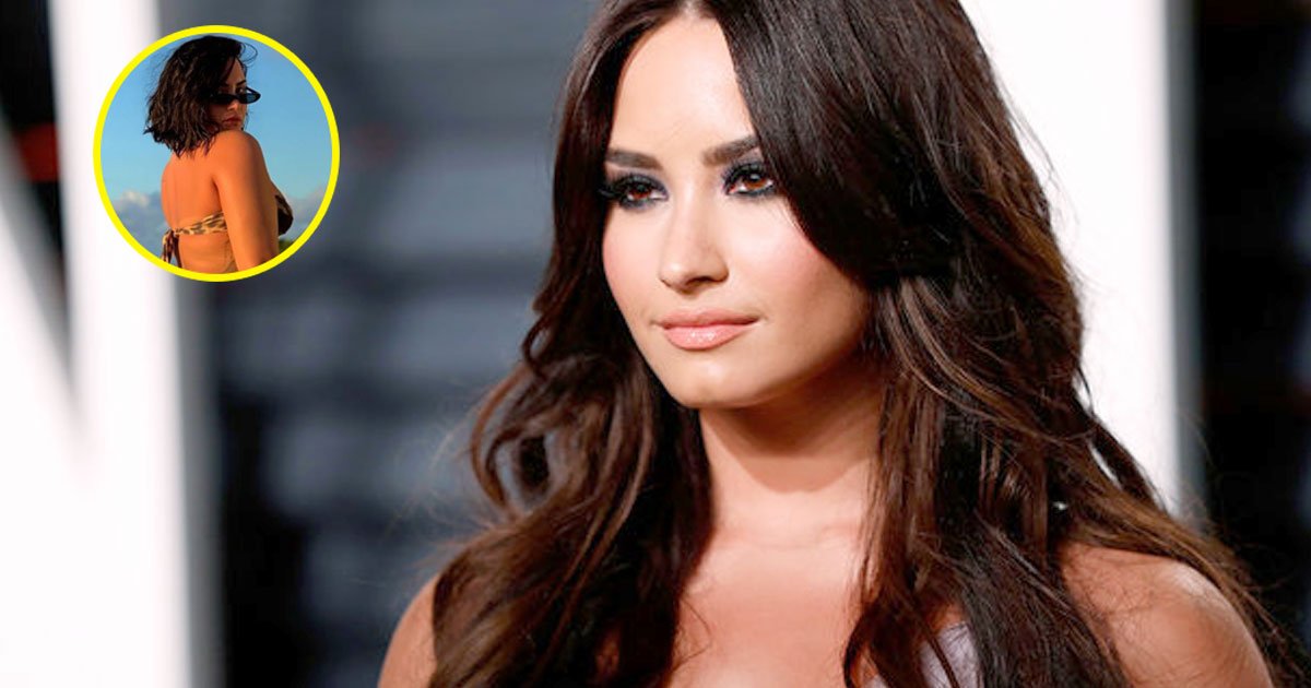 demi lovato shared unedited bikini picture of herself and said she is not ashamed of her body.jpg?resize=412,275 - Demi Lovato Shared An Unedited Bikini Picture Of Herself With An Inspiring Message