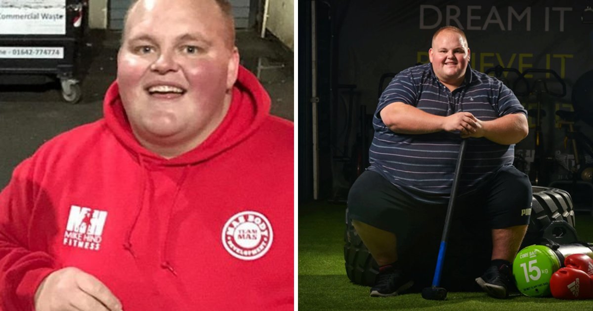 dibsy7.png?resize=412,232 - Man Banned From Takeaways Because Of His Weight, He Changed His Lifestyle And Shed Some Pounds