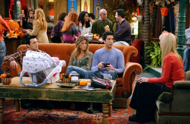 Friends' Famous Orange Sofa Will Go On Tour To Popular Landmarks Around ...