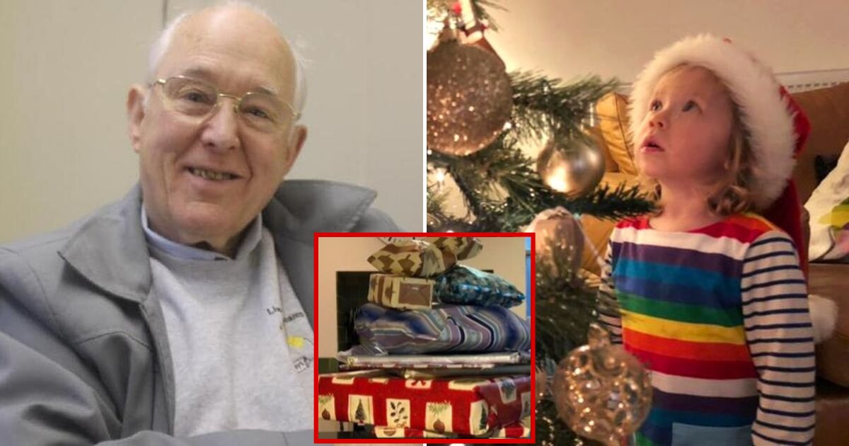 gifts3.png?resize=1200,630 - Un vieil homme est décédé et a laissé 14 cadeaux de Noël pour la petite fille de 2 ans qui vivait à côté de chez lui