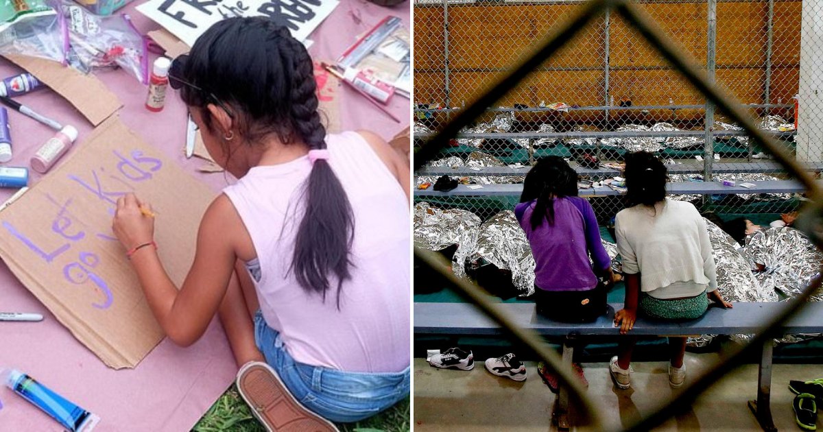 immigrant5.png?resize=412,275 - Migrant Girls Forced To Wear Soiled Clothes And Were Visibly Bleeding Through Their Pants At Detention Centers