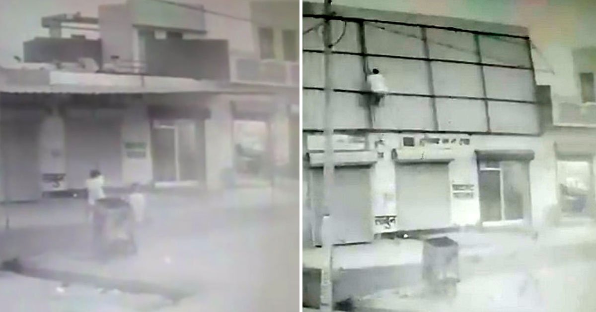 man storm.jpg?resize=412,275 - Man Tried To Escape From A Storm Before Being Hoisted Into The Air