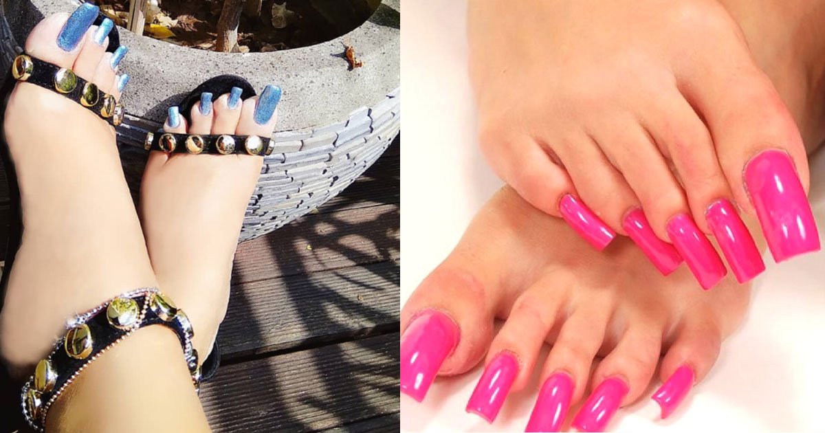 people are growing out their toenails after the bizarre long toenails trend.jpg?resize=412,275 - Drôle de tendance : Les ongles de pieds très longs