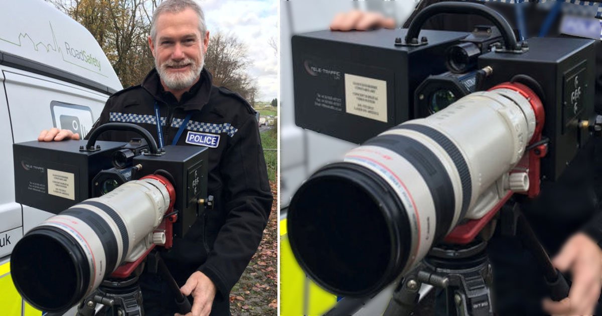 police new eapon camera.jpg?resize=412,275 - Police Trying To Stop Tailgating Using A New Camera Dubbed “The Long Ranger”