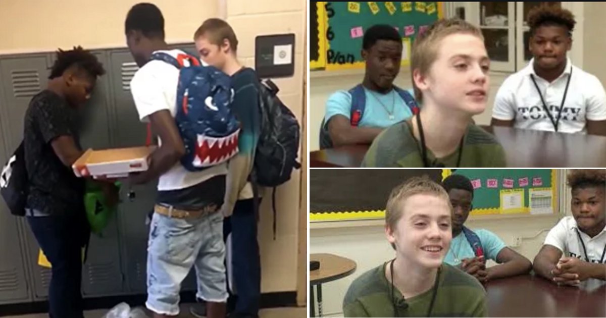 s4 11.png?resize=412,275 - Teens Donated Clothes to Their Classmate to Motivate and Appreciate Him