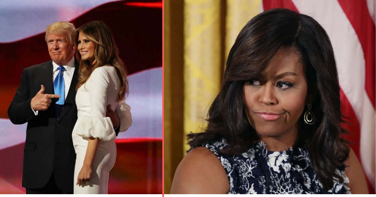 s6 13.png?resize=1200,630 - Expert Said That First Lady Melania Trump Is More 'Authentic' Compared To PR-Driven Michelle Obama