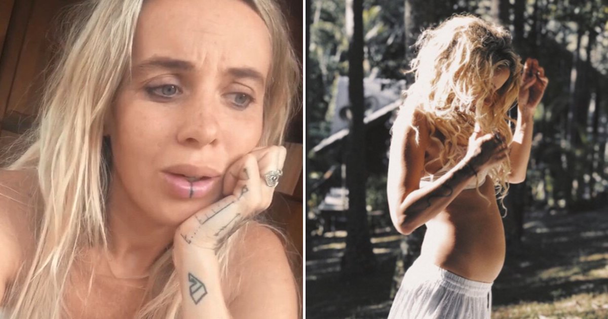 sally5 1.png?resize=1200,630 - Instagram Model Broke Down In Tears After Her Account Was Banned Over 'Pregnancy' Photo