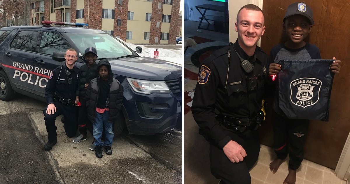 sdfsdfsdf.jpg?resize=412,275 - This Compassionate Police Officer Arranged Birthday Party For Kid Who Had No Friend And Was Bullied At Schools