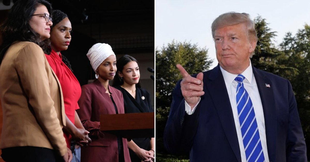squad4.png?resize=1200,630 - Donald Trump Criticized The 'Squad' Congresswomen Saying They Are Responsible For The Rise Of Racist Attacks In the US