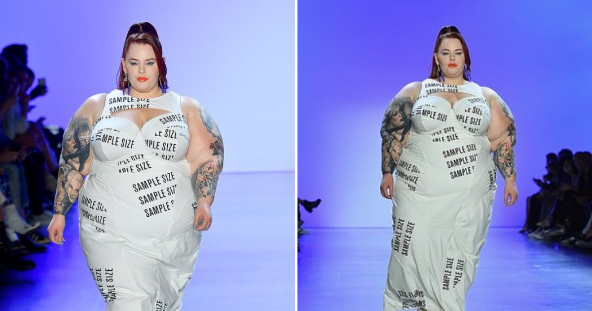 tess5.png?resize=412,232 - Plus-Size Model Stunned The Crowd As She Made Statement In Her White, Daring Dress