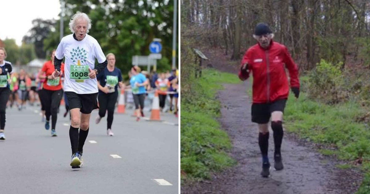 uk oldest runner.jpg?resize=412,275 - 80-Year-Old Army Veteran Is Selected To Run For England