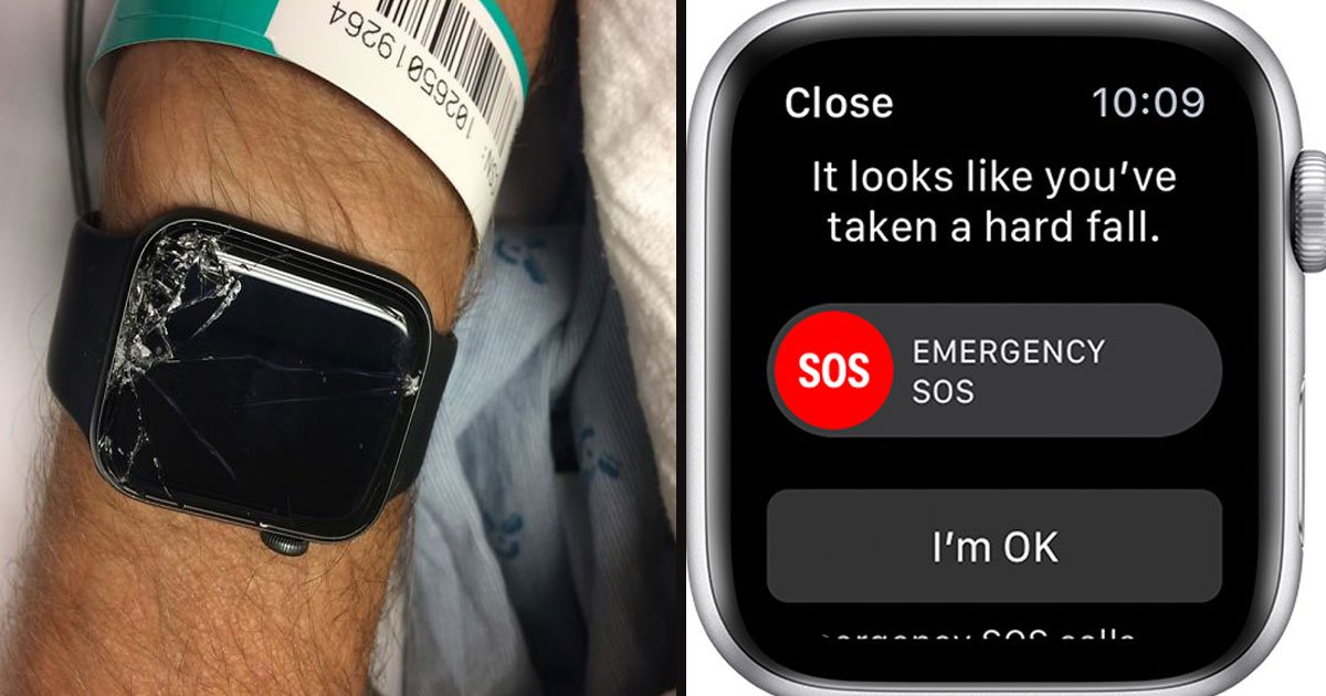 untitled 1 117.jpg?resize=1200,630 - Une montre "Apple Watch" a sauvé la vie d'un homme après qu'il soit tombé de vélo et soit devenu inconscient