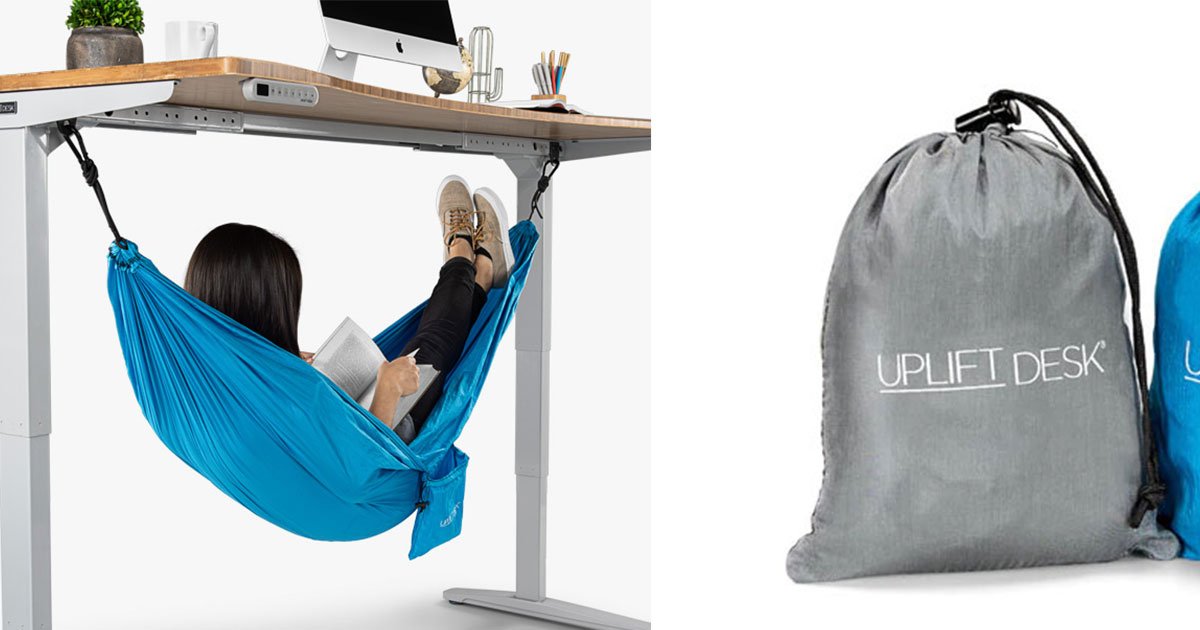untitled 1 13.jpg?resize=412,232 - This Under-Desk Hammock Will Let You Nap In Office Now