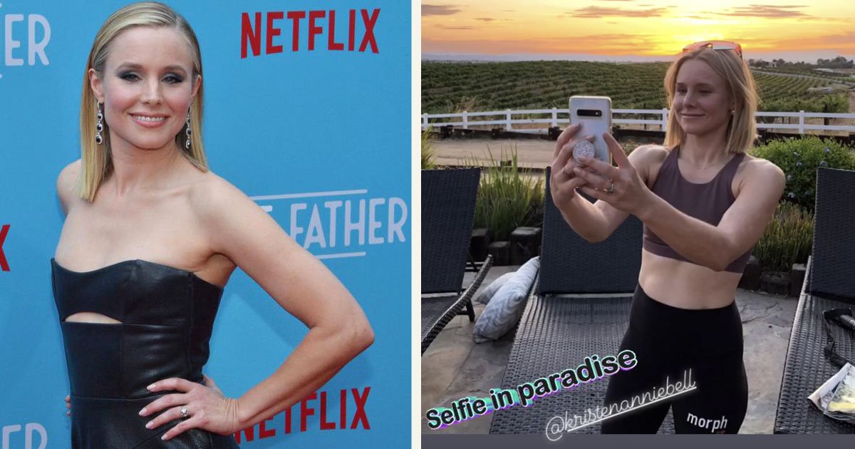 untitled 1 42.jpg?fit=1024%2C538&ssl=1&strip=all - Kristen Bell Showed Off Her Toned Abs In A Post-Workout Pictures