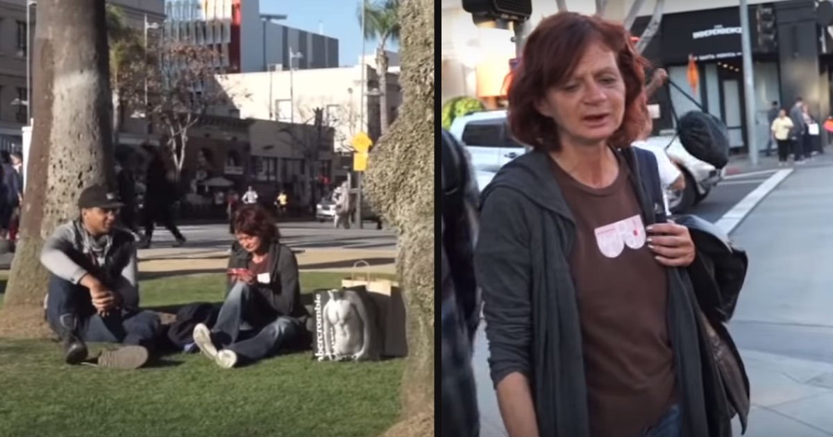 untitled 1 6.jpg?resize=412,275 - A Kind Man Decided To Give A Homeless Woman A Makeover To Make Her Feel Special