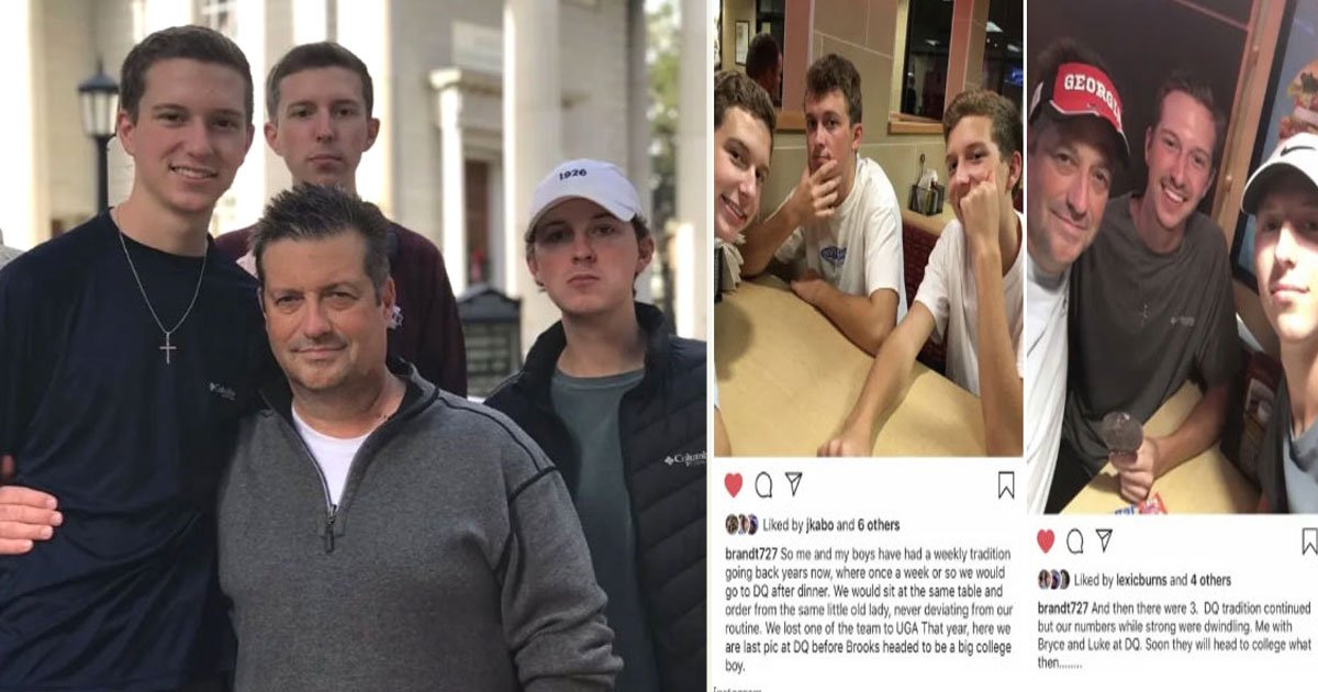 untitled 1 61.jpg?resize=1200,630 - Un père partage une série de photos émouvantes sur Instagram avec ses trois fils partis étudier à l'université