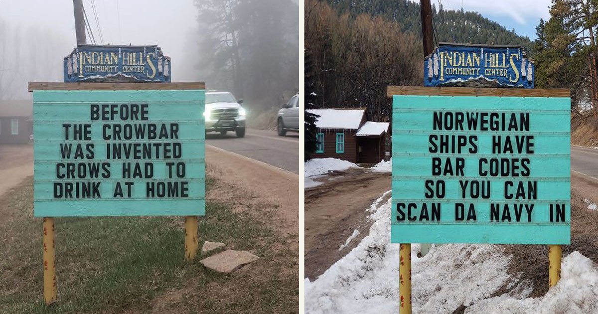 untitled 1 7.jpg?resize=412,275 - A Man Decided To Be Creative And Started Putting Out Hilarious Roadside Signs